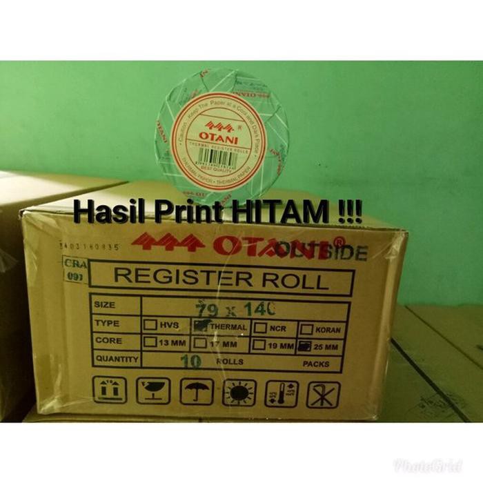 Jual Kertas Struk Thermal Uk.79x140 Merk Otani Shopee Indonesia