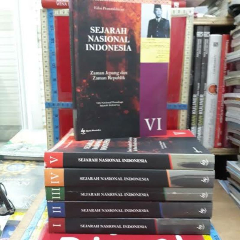 Jual PAKET SEJARAH NASIONAL INDONESIA JILID 1-6 EDISI PEMUTAKHIRAN ...