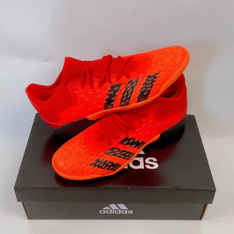 Jual Sepatu Futsal Adidas Predator Freak 203 Meteorite Pack Red Black Ic Shopee Indonesia 2471