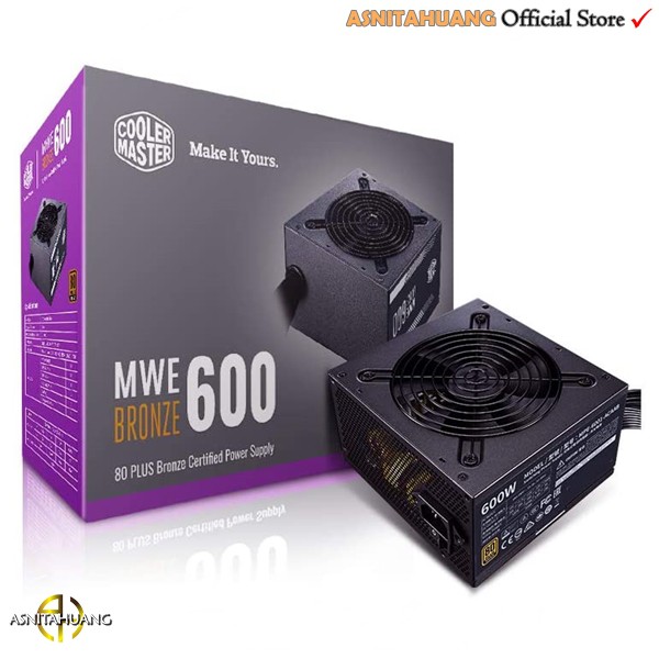 Jual PSU Cooler Master MWE 600 Watt 80 Plus Bronze V2 - Cooler Master ...