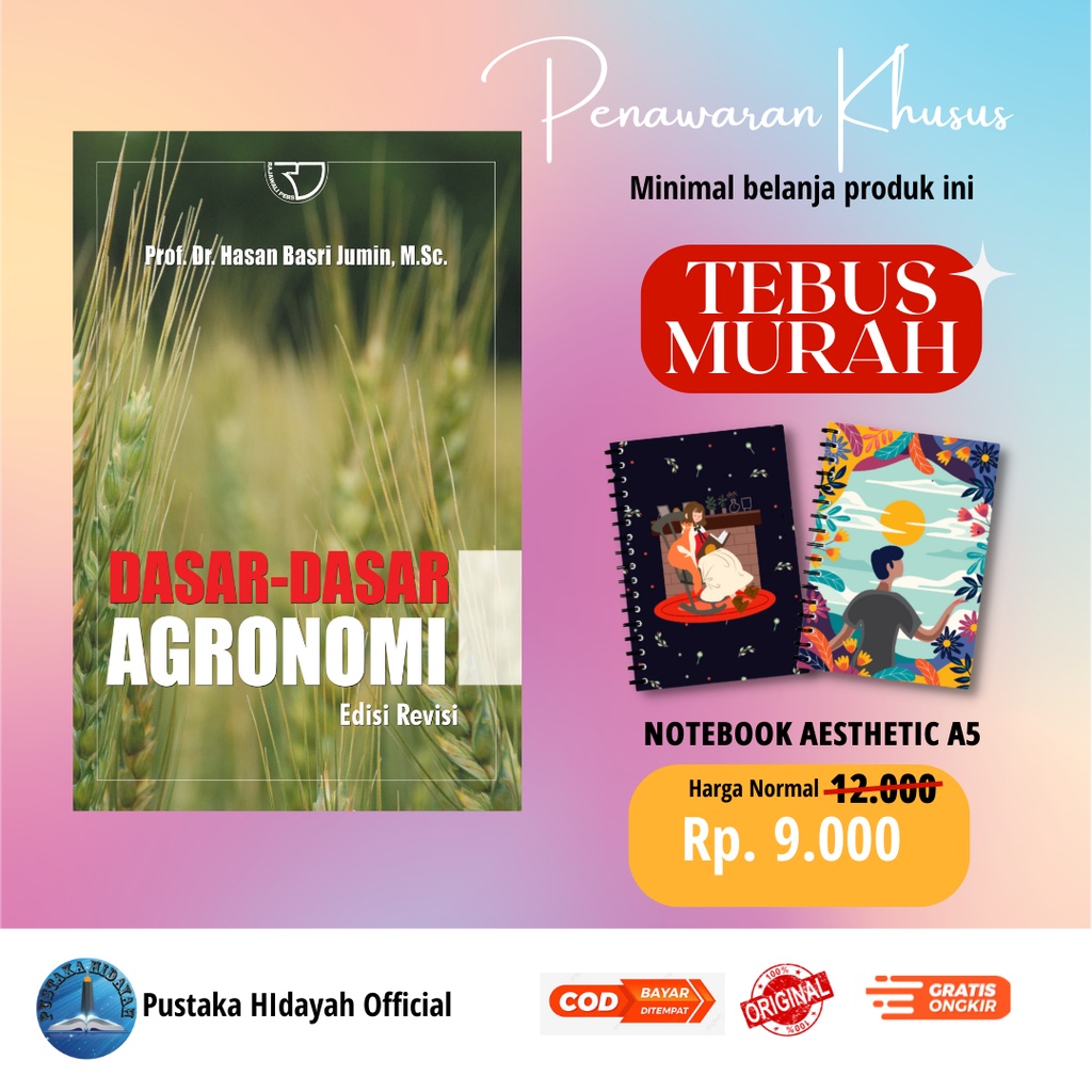 Jual Buku Dasar Dasar Agronomi Prof Dr Hasan Basri Jumin Rajawali Shopee Indonesia