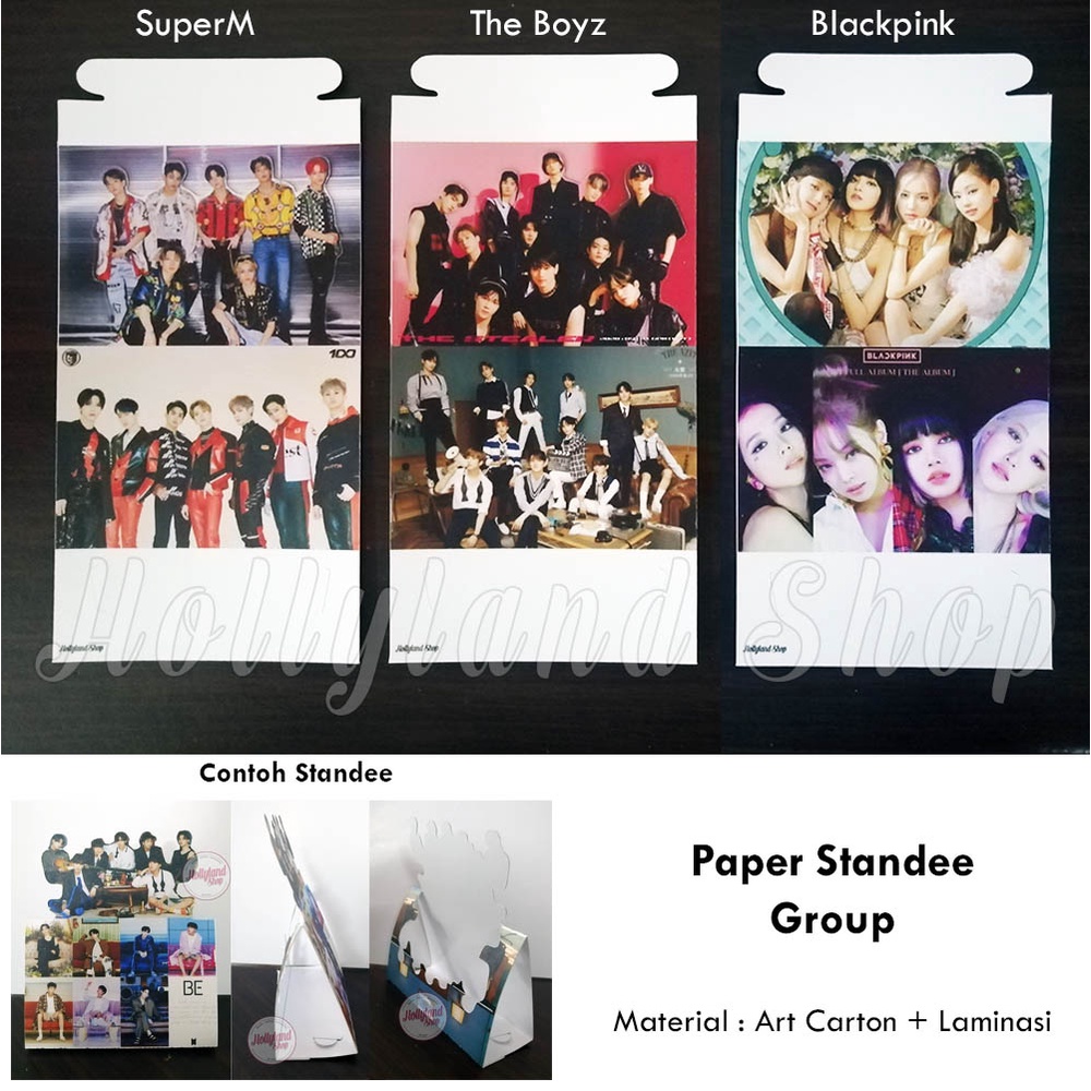 Jual Paper Standee Group A Pajangan / Miniatur Kpop - BTS DAY6 ...