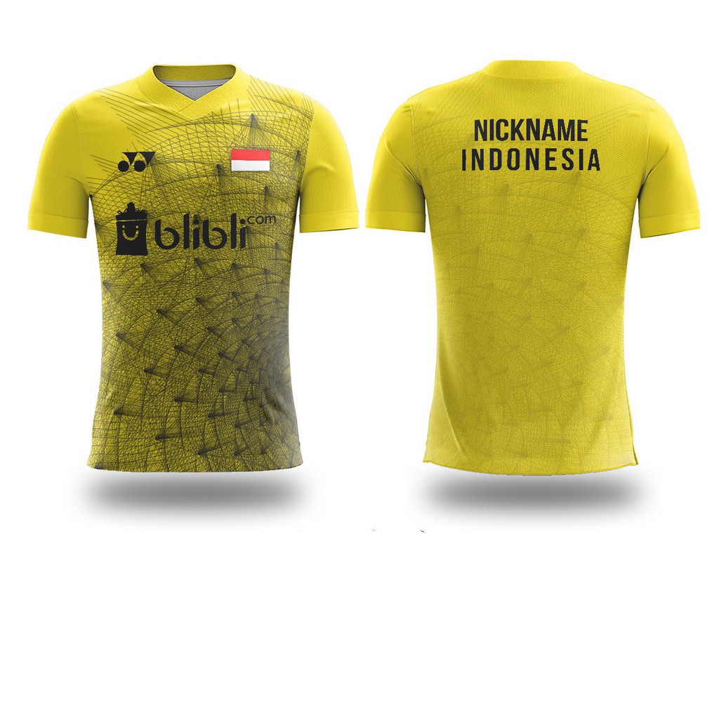 Jual Jersey Badminton Custom Jersey Bulutangkis Custom Baju