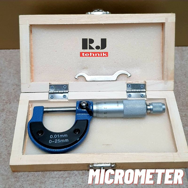 Jual Micrometer Outside Mikrometer Sekrup Mm Mm Shopee