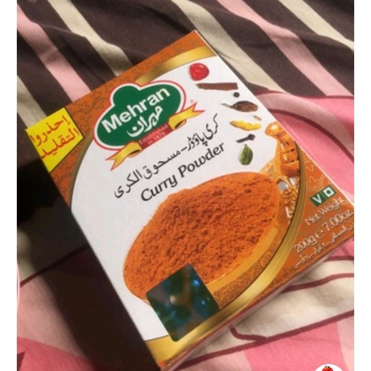Jual Bumbu Kari Arab Mehran Curry Powder 200gr Impor Saudi ...
