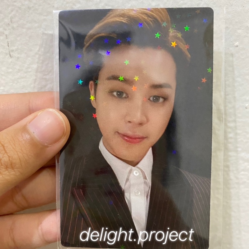 BTS Jimin BE Deluxe Japan FC Star Holograph LD shops PC