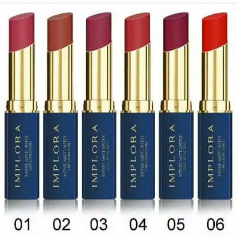 Jual implora matte lipstik cosmetics | Shopee Indonesia