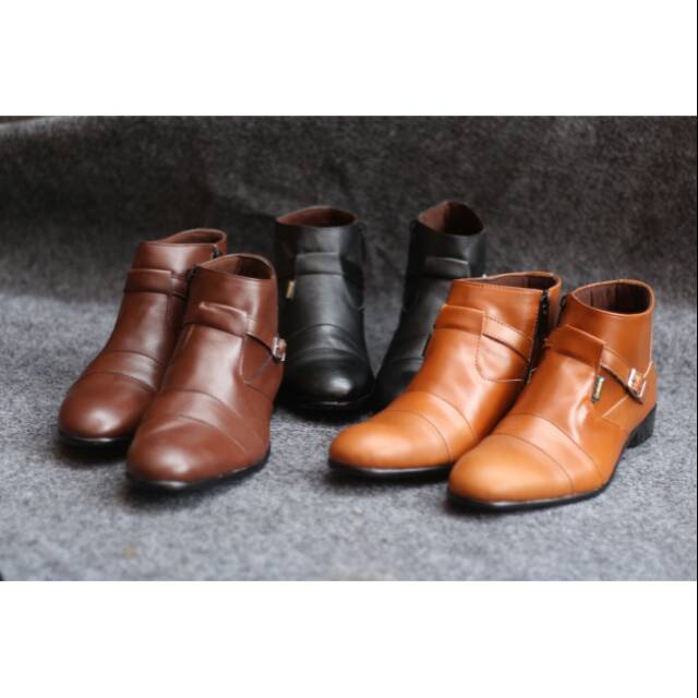 Jual Sepatu Pantofel High Pria Cevany Original Kulit Asli Sapi Shopee Indonesia