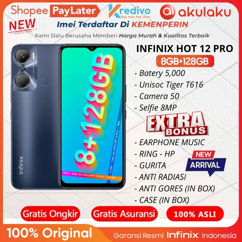 harga infinix hot 12 play ram 8 128