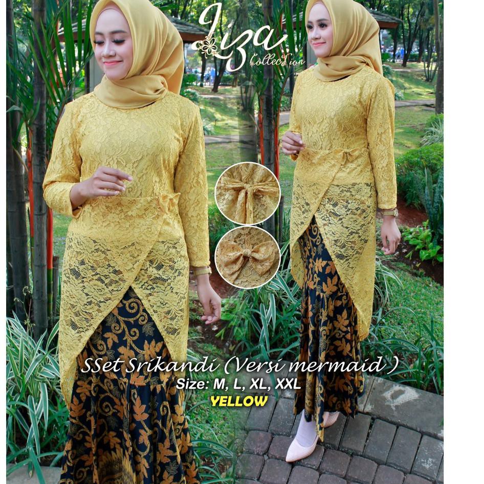 Jual s8 SET KEBAYA SRIKANDI ROK DUYUNG/KEBAYA BRUKAT/KEBAYA WISUDA/BAJU ...