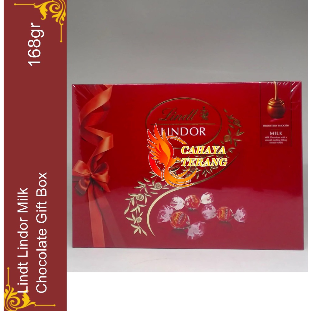 Jual PROMO !! Lindt Lindor Gift Box Milk Chocolate Coklat Import 168gr ...
