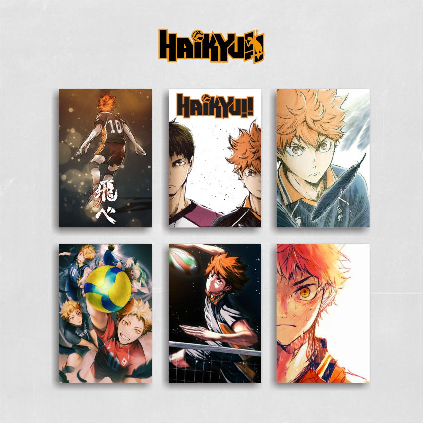 Jual Poster Hinata Shoyo Haikyuu - GAMBAR HD - UKURAN A3+/A4 - BAHAN