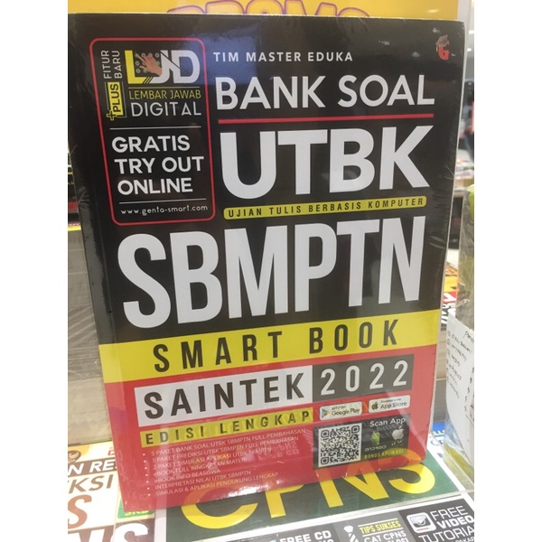 Jual Bank Soal UTBK SBMPTN SAINTEK 2022 | Shopee Indonesia