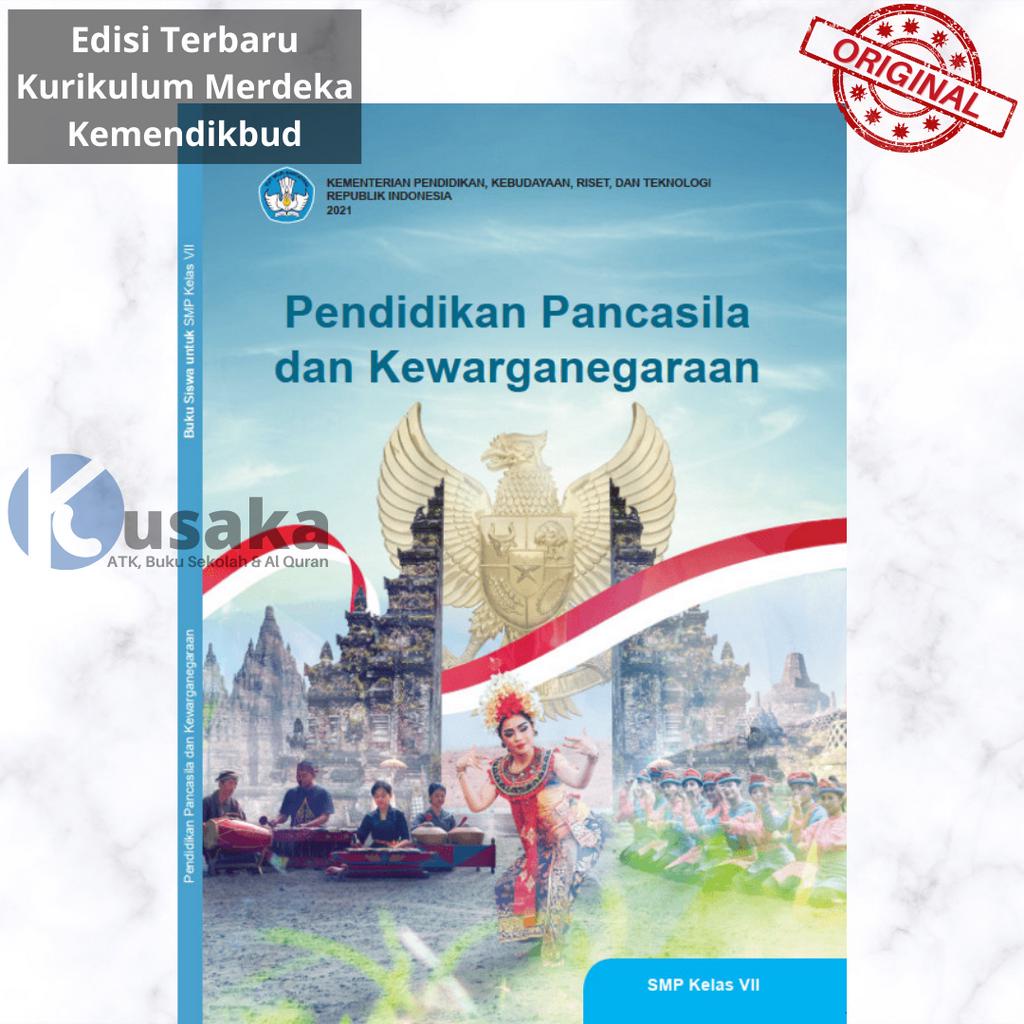 Jual Buku Paket Kelas 7 SMP Pelajaran Kewarganegaraan PPKN Kurikulum ...