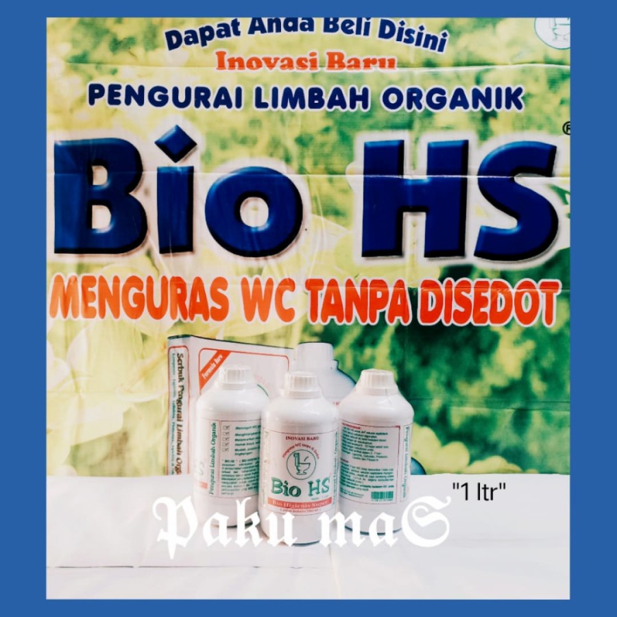 Jual Bio hs cair 1 liter pengurai limbah organik | Shopee Indonesia