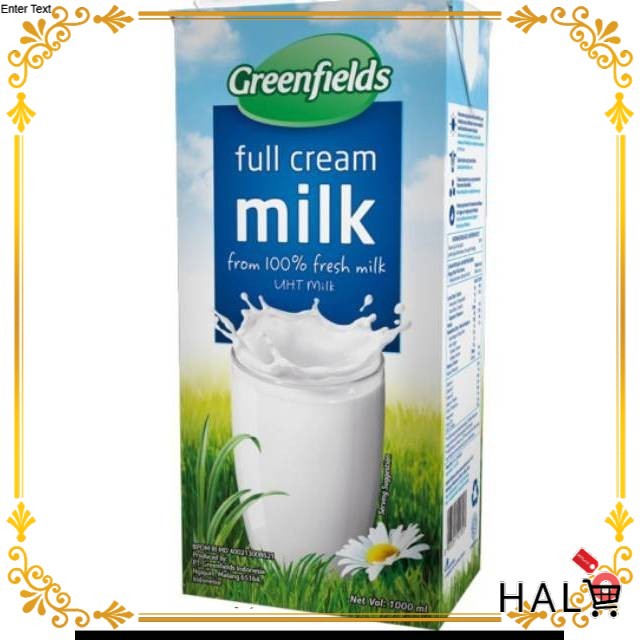 Jual Greenfield Uht Full Cream Ml Shopee Indonesia