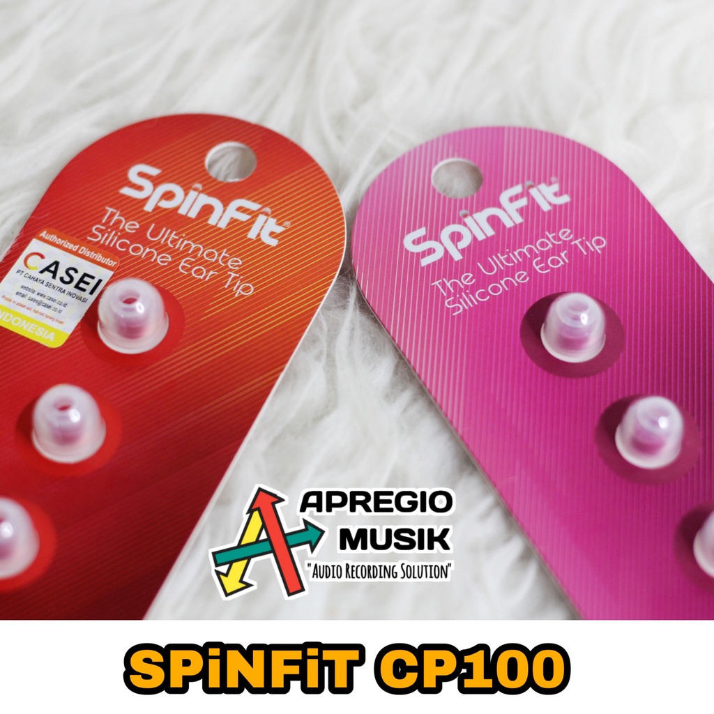 Jual Spinfit CP100 CP 100 Eartips Silicon Original Sepasang | Shopee ...