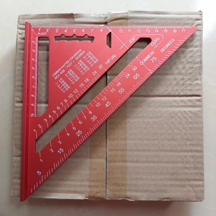 Jual SEGITIGA SIKU SPEED SQUARE RAFTER MERAH 7 INCH | Shopee Indonesia