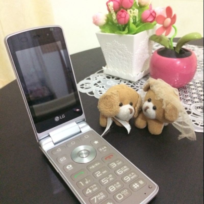 Jual HP Flip Android LG GENTLE / LG Wine Smart Jazz (limited / 4g