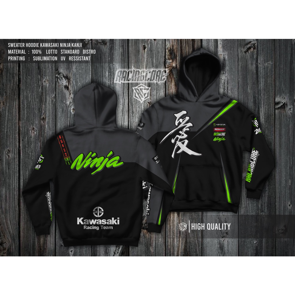 Jual OUTWEAR HOODIE NINJA KAWASAKI NINJA HOODIE SUNMORI CUSTOM Shopee Indonesia