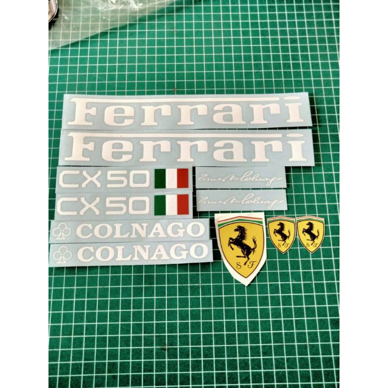 Jual stiker sepeda Ferrari | Shopee Indonesia