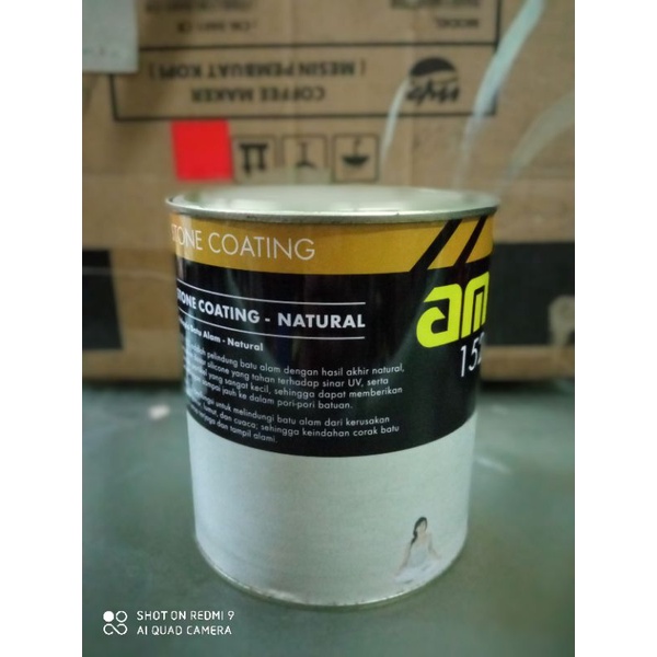 Jual AM 152 Coating Batu Alam Natural Doff 1Lt | Shopee Indonesia