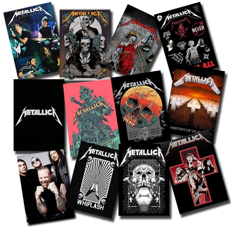 Jual Poster Metallica / Poster Band Metallica / Poster Aesthetic ...