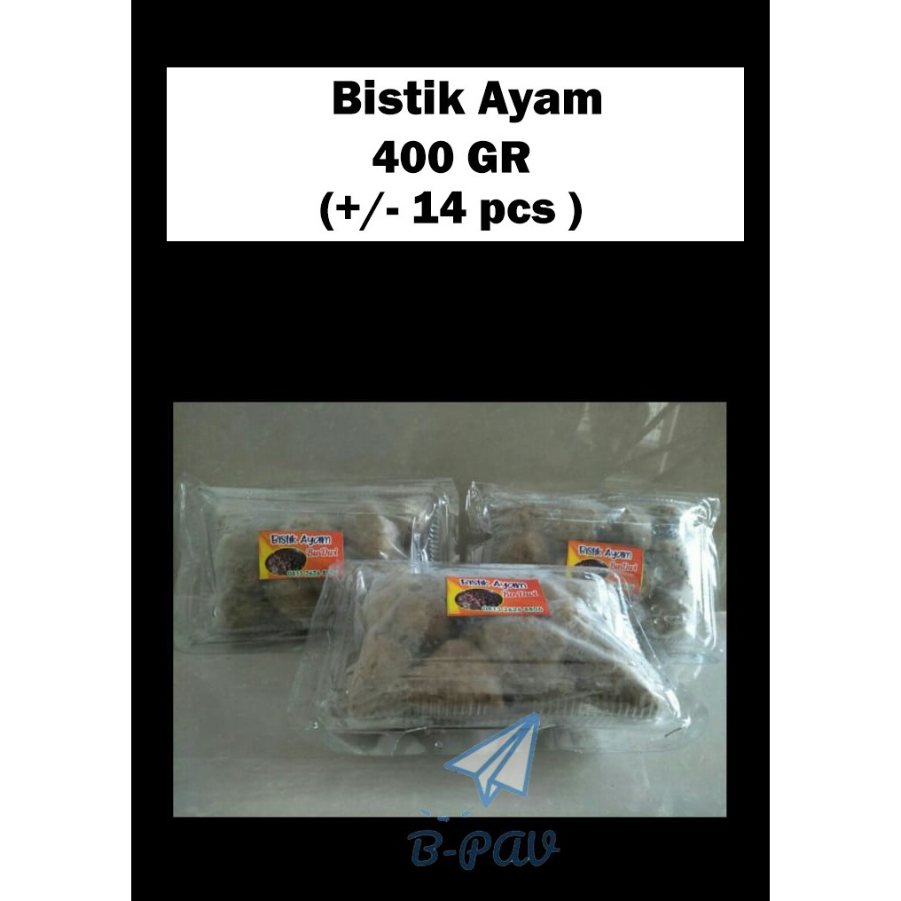 Jual TERMURAH_ Frozen Food Bistik Ayam Khas Ungaran 100 Ayam Asli