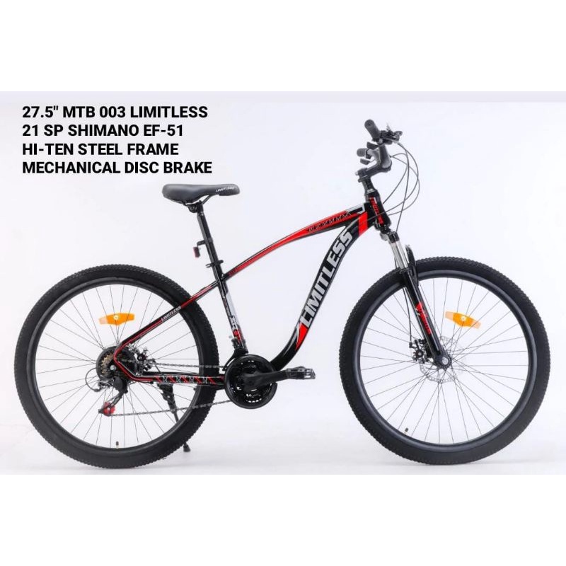 Jual Sepeda gunung MTB 27.5 inch Limitless | Shopee Indonesia