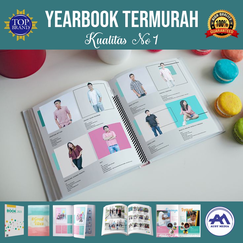Jual Cetak Buku Tahunan Sekolah | YEARBOOK | Buku Kenangan Sekolah