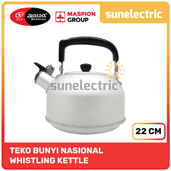 Jual Maspion Alu Teko Bunyi Whistiling Kettle Teko Ceret Rebus Air Nasional 22 Cm Silver 0930