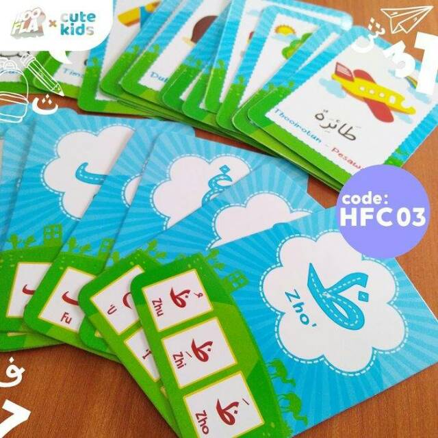 Jual Flash Card Flas Card Flashcard Hijaiyah Kartu Pintar Belajar Anak ...