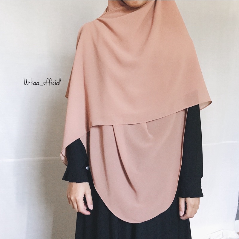 Jual Ovoid Square Hijab Syari Hijab Segi Empat Hijab Minimalis