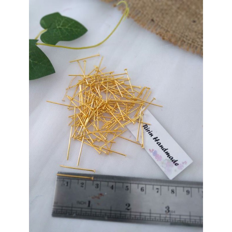 Jual paku T gold ukuran 2,5cm (50 gram ) | Shopee Indonesia