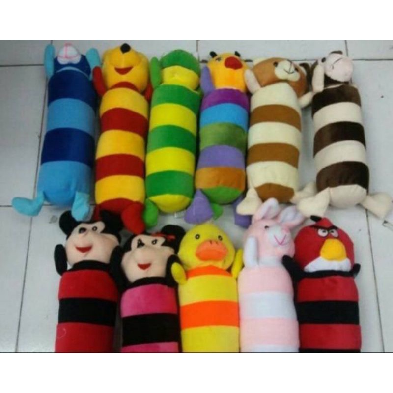 Jual SNI GULING MINI 30 cm KARAKTER untuk kado ulang tahun anak pacar ...