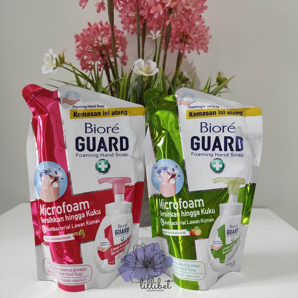 Jual BIORE Guard Microfoam Hand Wash Refill 250 ml | Shopee Indonesia