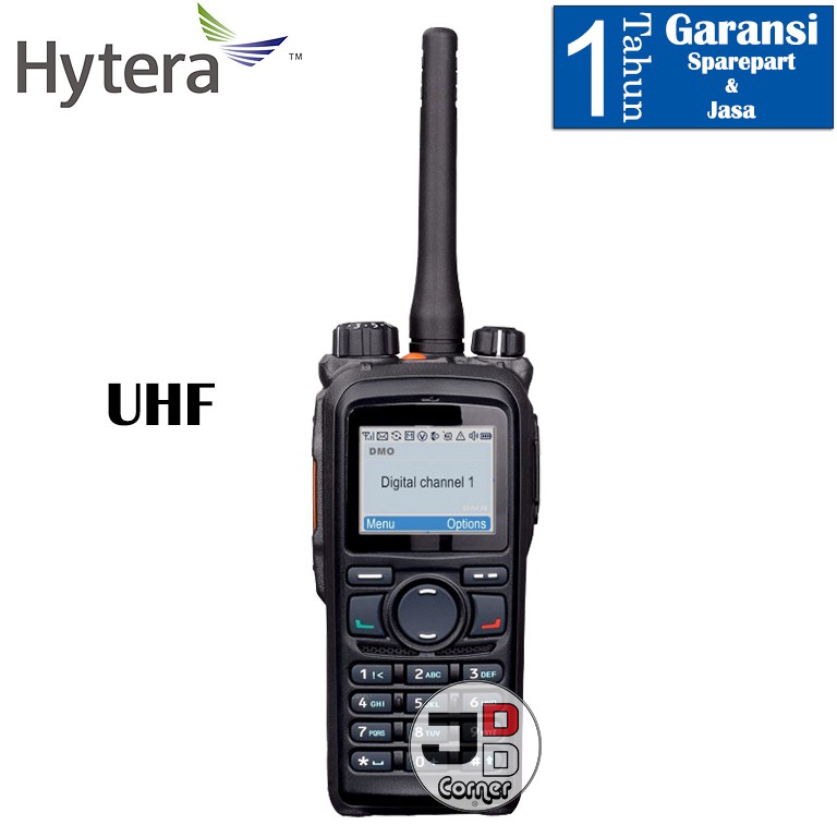 Jual HT Hytera PD788G UHF 400 Digital Analog GPS ORIGINAL Baru Garansi ...