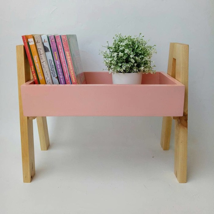 Jual Rak Letter A - Pink (Rak Buku / Rak Serbaguna) | Shopee Indonesia