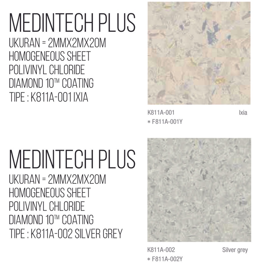 Jual Vinyl Armstrong Medintech/Vinyl Sheet Homogeneous K811A | Shopee ...