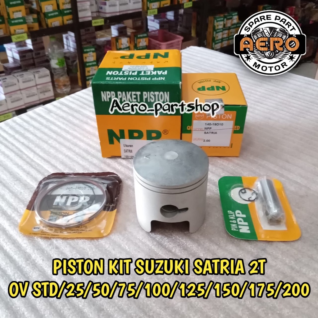 Jual PISTON KIT NPP SUZUKI SATRIA / SATRIA 2T / SATRIA 2 TAK / SATRIA R