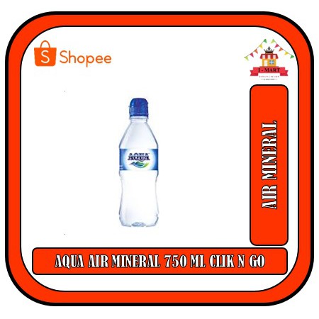 Jual Aqua Air Mineral Clik N Go Ml Minuman Kemasan Klik Go