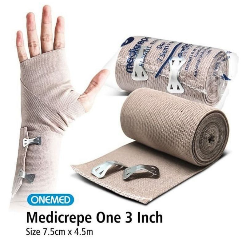 Jual Medicrepe One 3 Inch - Perban Elastis - Pembalut Luka Merek OneMed ...