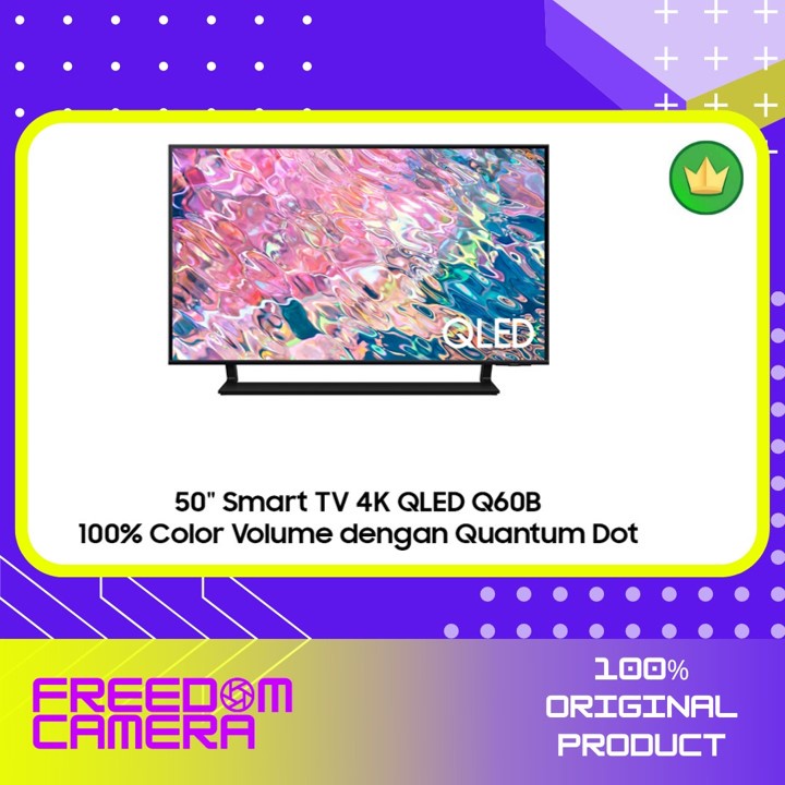 Jual Samsung Smart TV 50 Inch QLED 4K Q60B | Shopee Indonesia