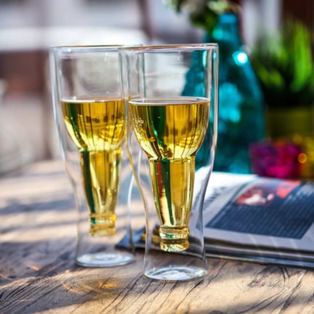 Jual Gelas Anggur Koktail Gaya Botol Glass Champagne Wine Gelas Bir ...