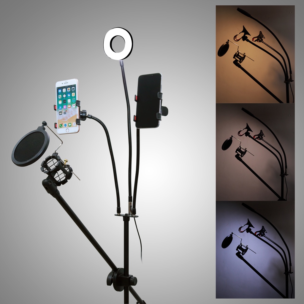 M100c Microphone Clip For Cello Instrument Microphone Clip Mount Easy To Install Without Tools With Enclosed Adhesive Tape - Microphones