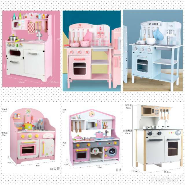 GSN INSTAN KITCHEN SET BLV - Wooden kitchen set