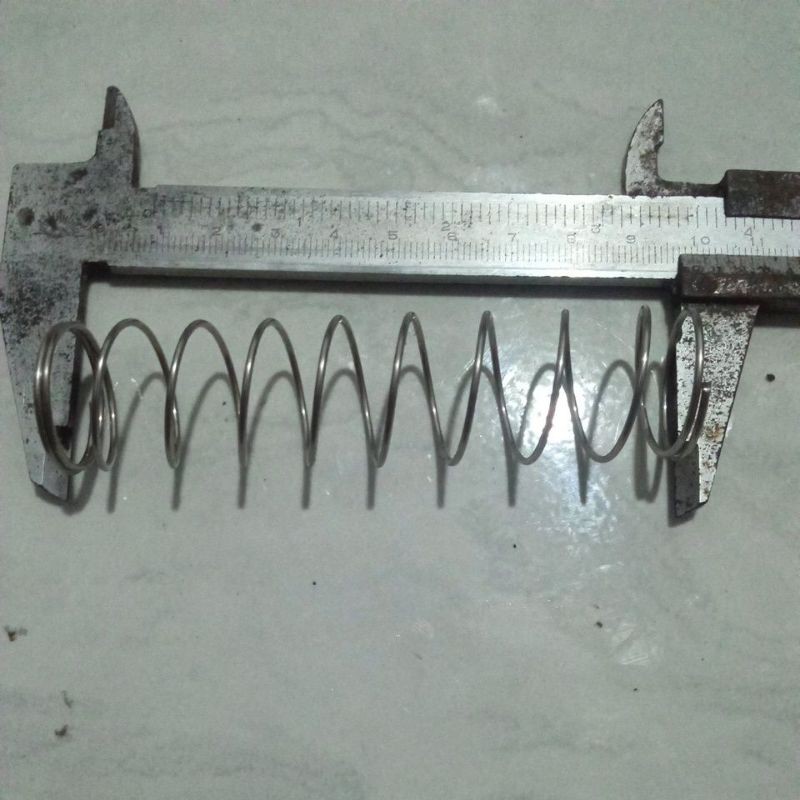 Jual per spring tekan lentur 1,2 mm stainles od 23 10cm | Shopee Indonesia