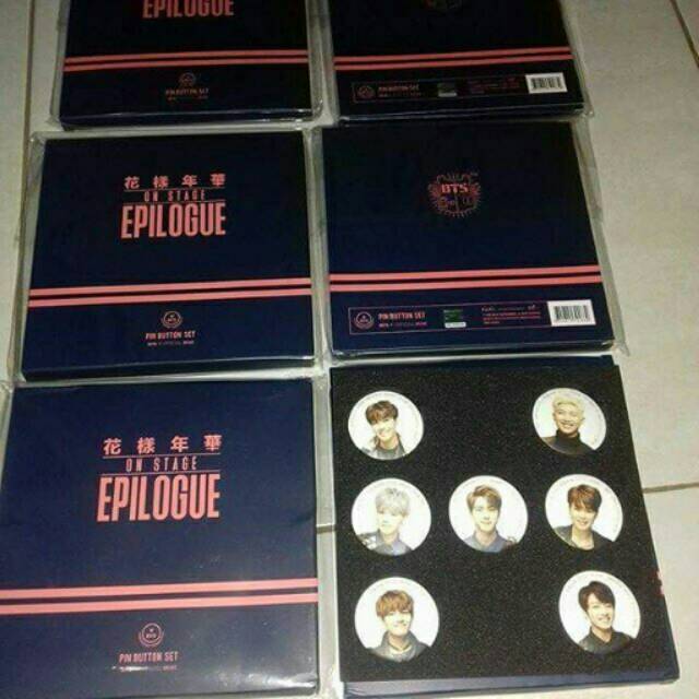 K-POP・アジア BTS EPILOGUE PIN BUTTON SET BTS EPILOGUE PIN BUTTON SET
