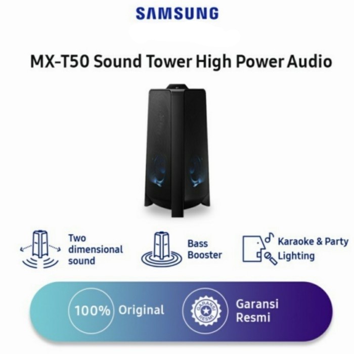 Jual Speaker Aktif Samsung MX T50 (XD) / Sound Tower Samsung MXT50(XD ...