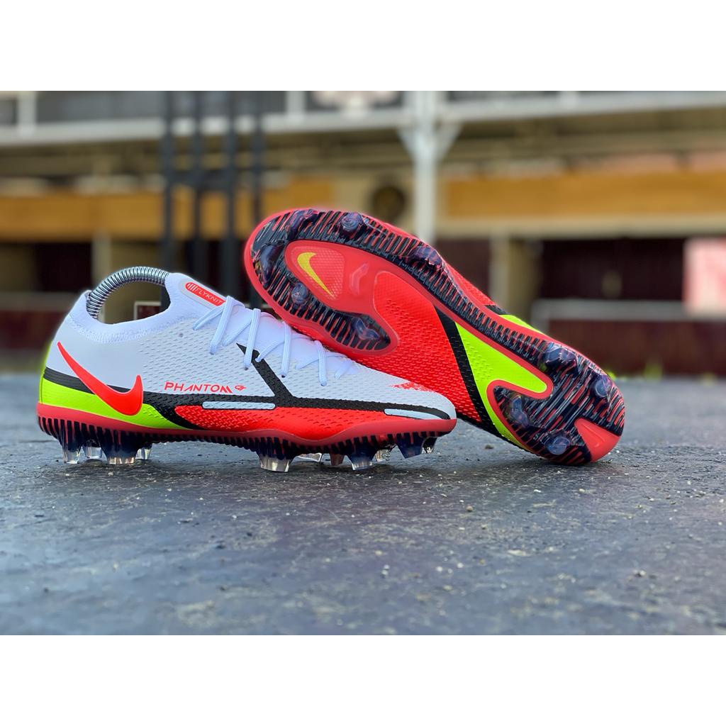 Jual Soccer Nike Phantom GT II Elite FG White Crimson Volt